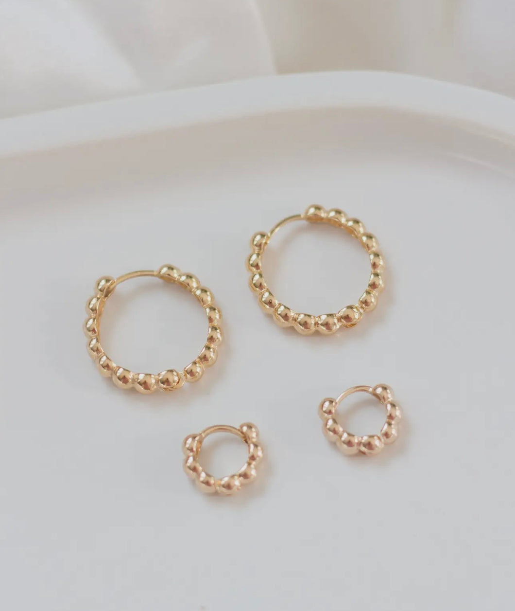 The Mini Charlotte Hoops by Jenny Be Free