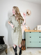 Load image into Gallery viewer, The Kinsley Utility Dress
