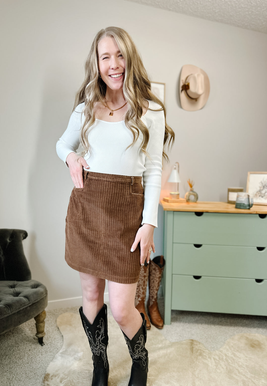 The Dallas Vintage Skirt