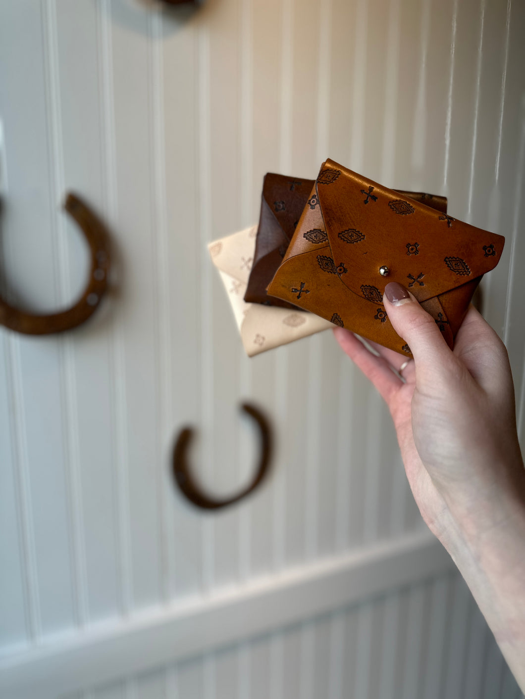 Mini Leather Wallet by Stone Wild Collective