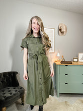 Load image into Gallery viewer, The Hazel Cargo Dress
