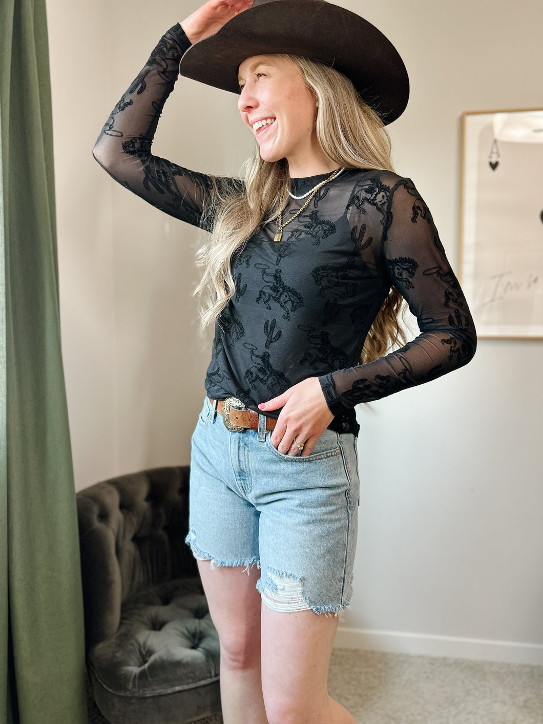 The Bozeman Mesh Top