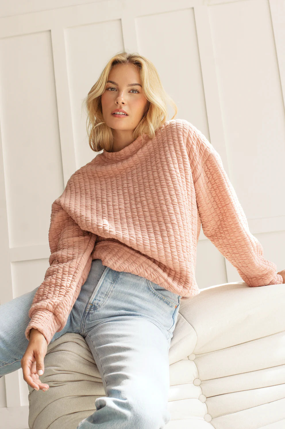 The Rachel Sweater by Dailystory (two colours)