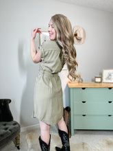 Load image into Gallery viewer, The Kinsley Utility Dress
