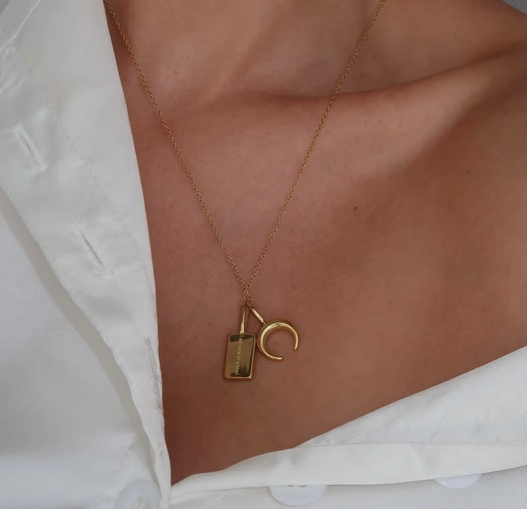 “I am one of a kind” Affirmation Necklace