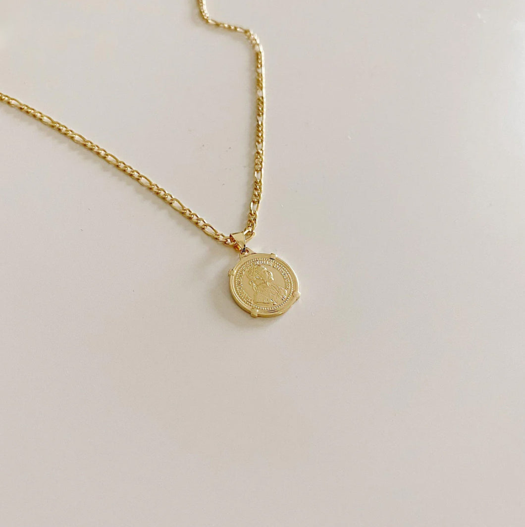 Vintage Coin Necklace
