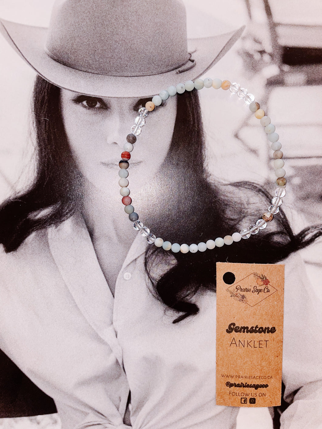 Gemstone Anklet