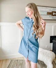 Load image into Gallery viewer, The Kennedy Denim Dress
